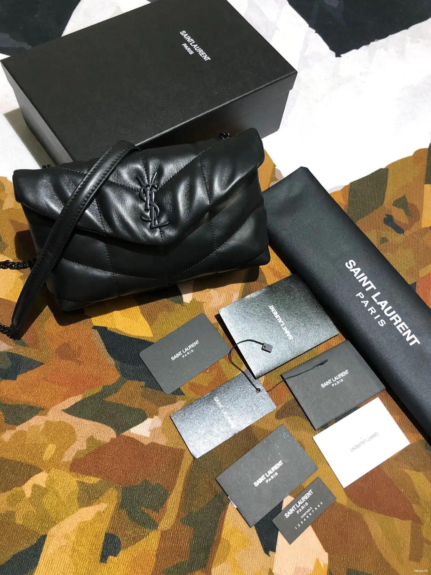 PUFFER BAG CHAIN MINI SMALL YSL 0616
